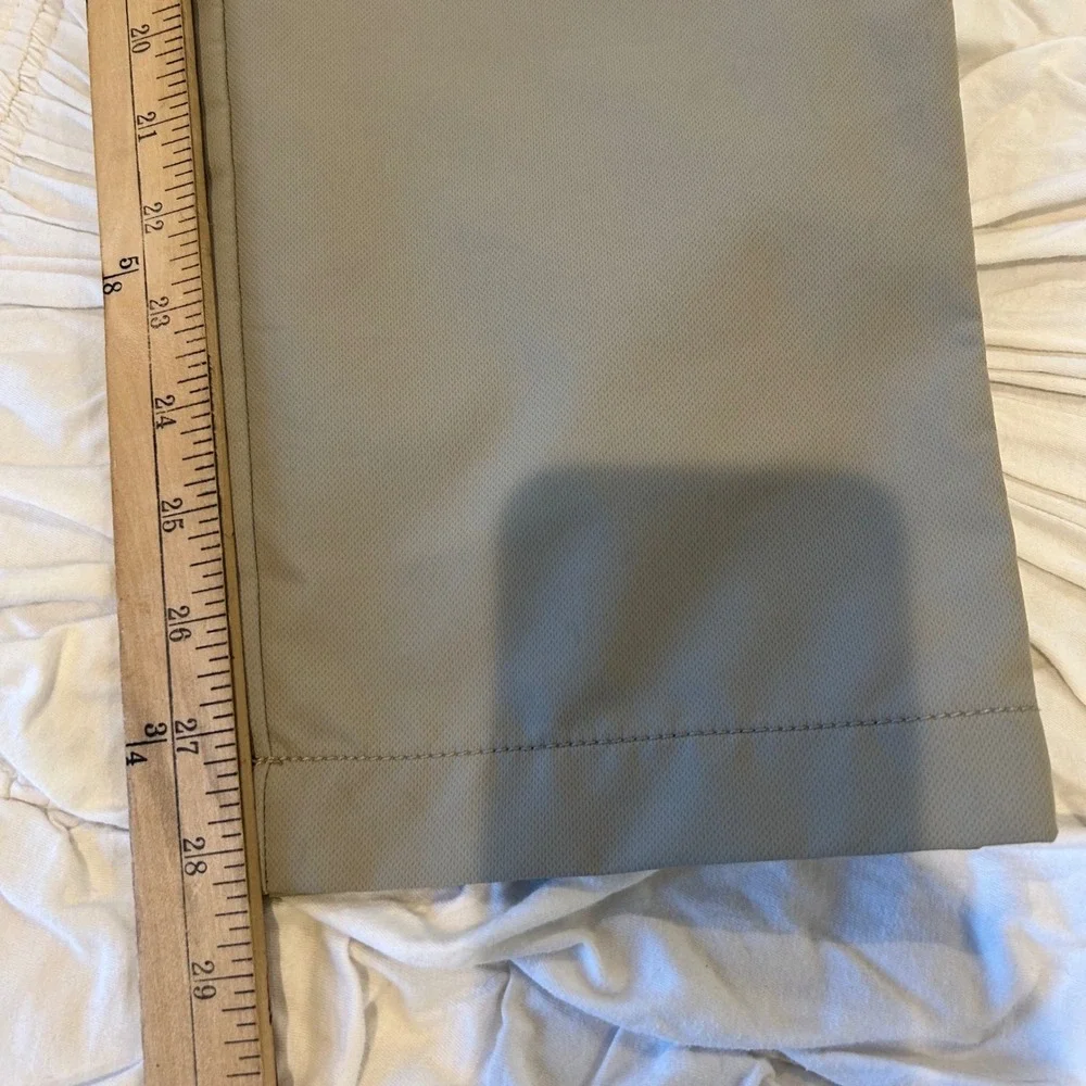 Banana Republic Mens 34x30 Straight Fit Chino Pants‎ Khaki Polyester Blend